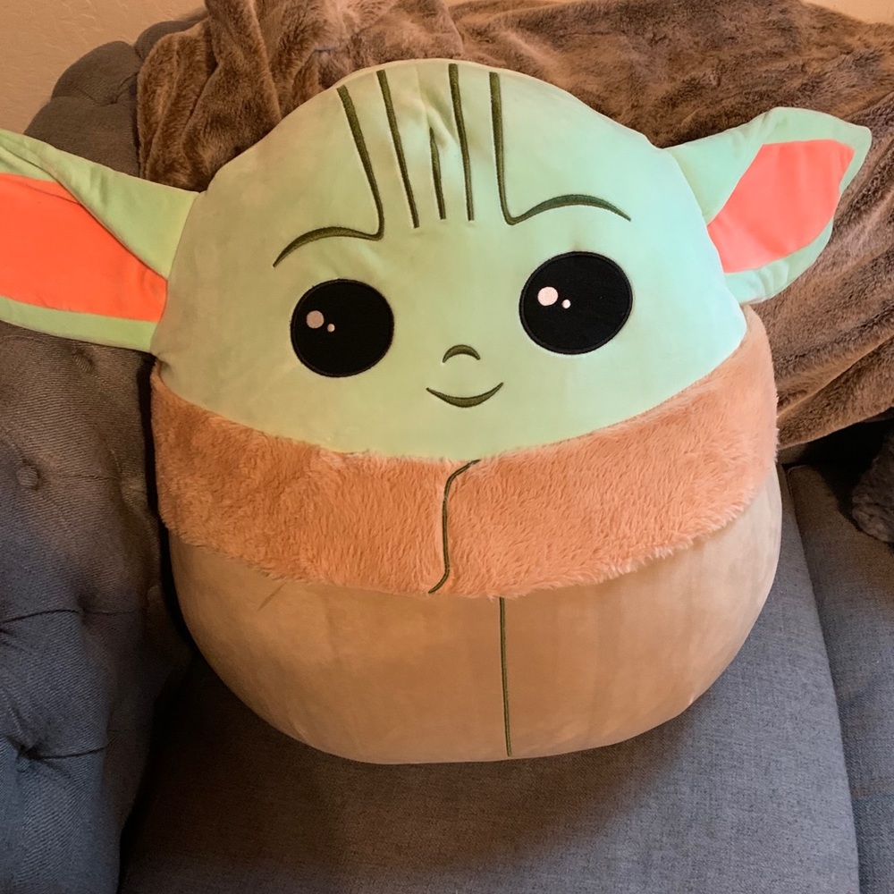 baby yoda squishmallow 20”